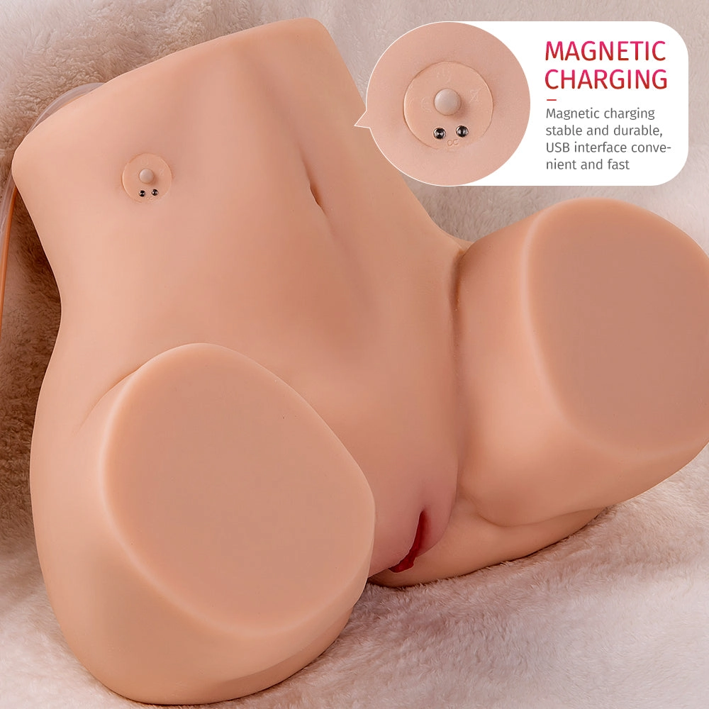 27.5LB Realistic Sex Doll with Suction & Vibration