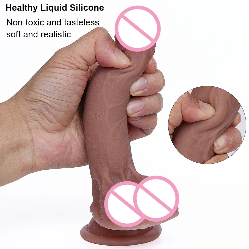7 8 9 inch Dildo Huge Realistic Dildo with Suction Cup
