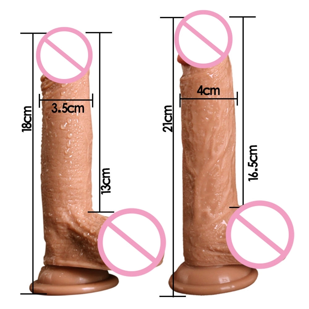 7 8 9 inch Dildo Huge Realistic Dildo with Suction Cup