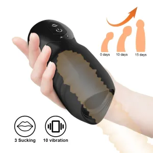 7 Speeds Glans Sucking Vibrators for Men Glans Trainer Sucking Vibrating Male Masturbators