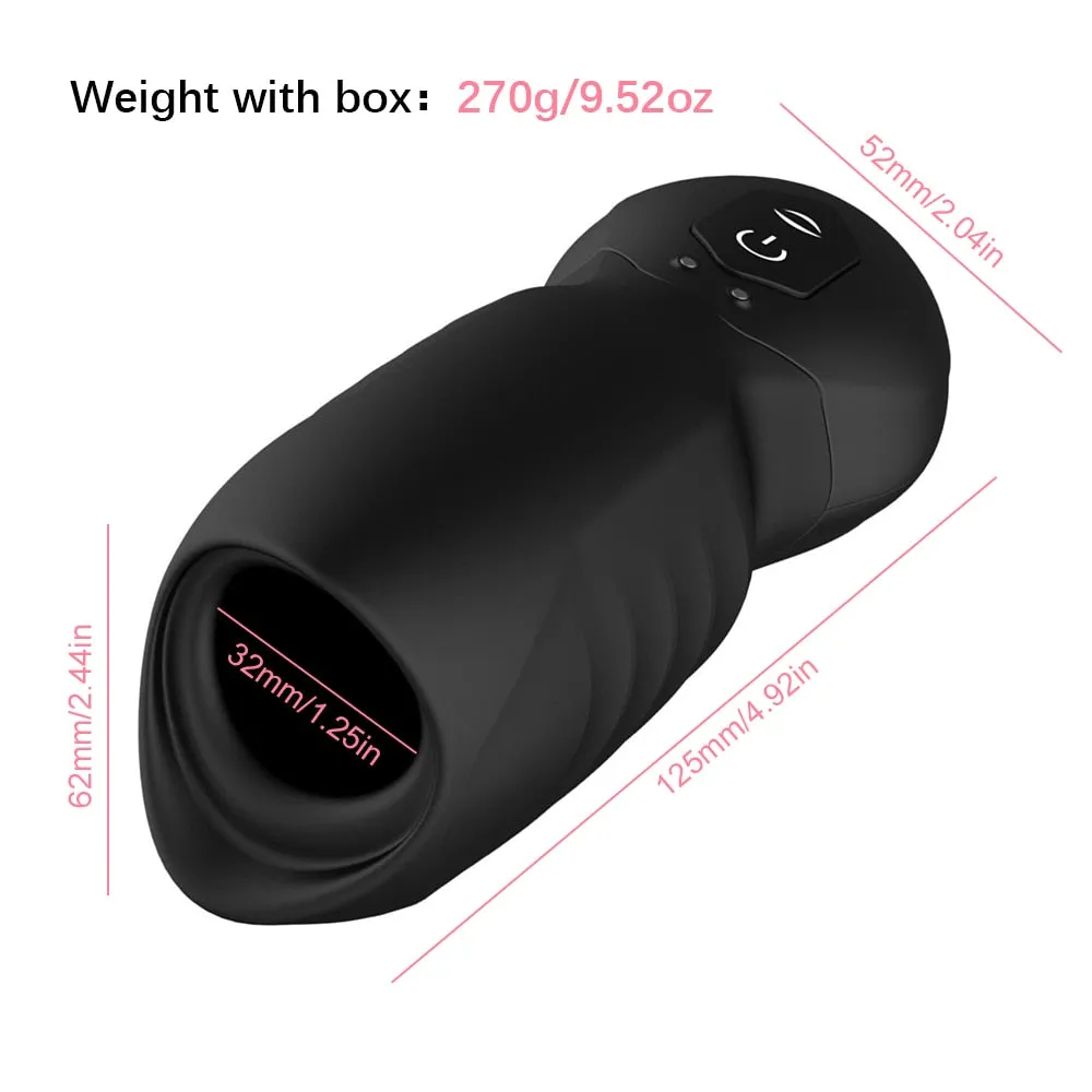 7 Speeds Glans Sucking Vibrators for Men Glans Trainer Sucking Vibrating Male Masturbators