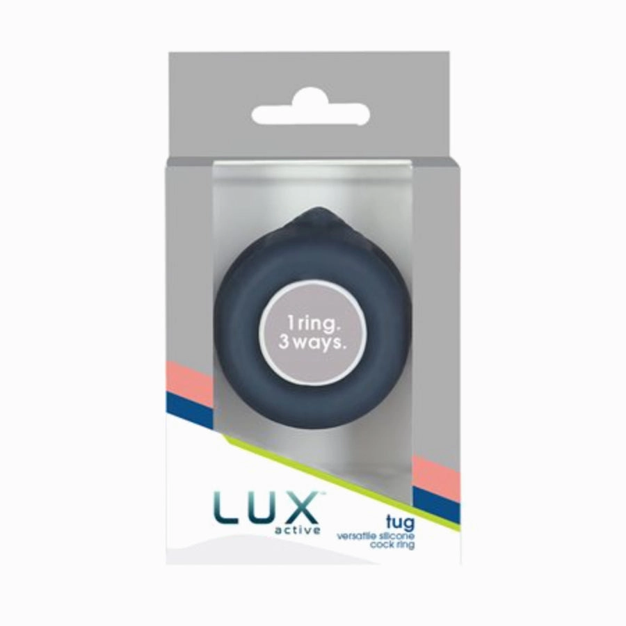 Active Tug 3-in-1 Silicone Cock Ring