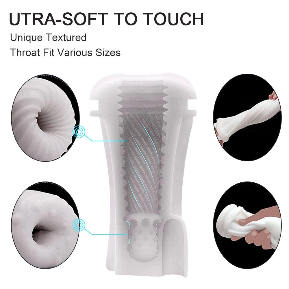 Automatic Male Sucking Masturbator Vibrator Vagina Oral Blowjob Pussy Vacuum Masturbation Cup Sex Toys for Men
