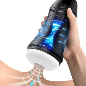 Automatic Male Sucking Masturbator Vibrator Vagina Oral Blowjob Pussy Vacuum Masturbation Cup Sex Toys for Men