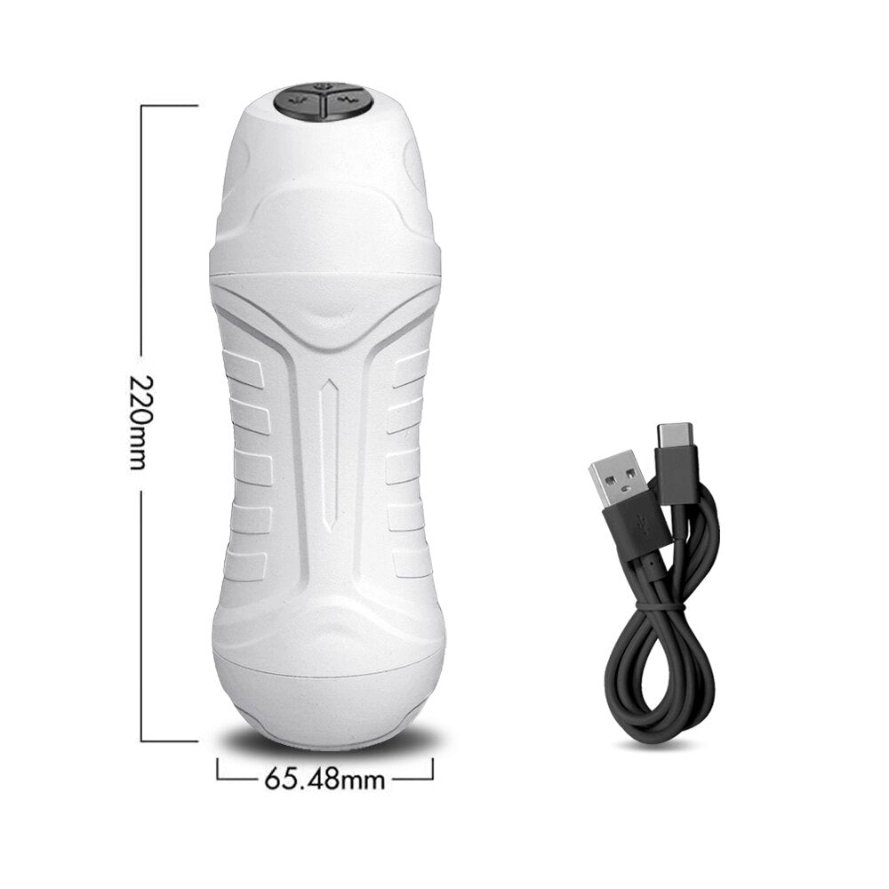 Automatic Male Sucking Masturbator Vibrator Vagina Oral Blowjob Pussy Vacuum Masturbation Cup Sex Toys for Men