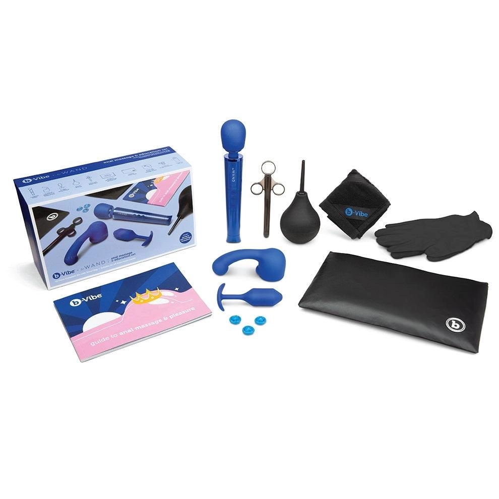 B-Vibe x Le Wand Anal Massage & Education Set