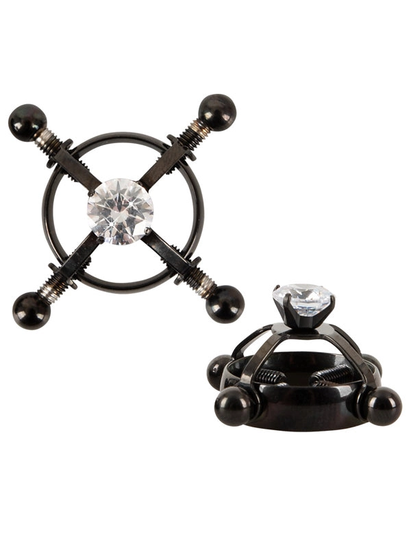 Bad Kitty Shiny Star Stainless Steel Nipple Clamps