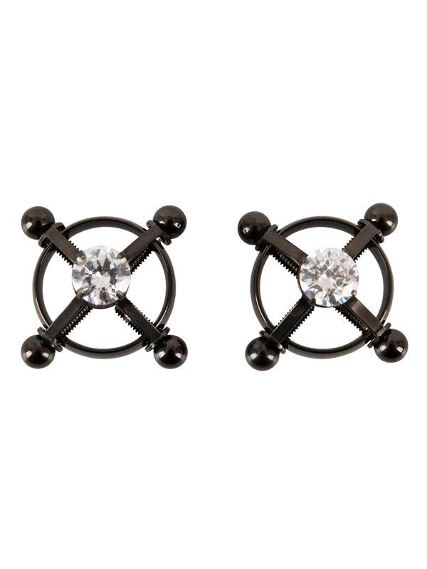 Bad Kitty Shiny Star Stainless Steel Nipple Clamps