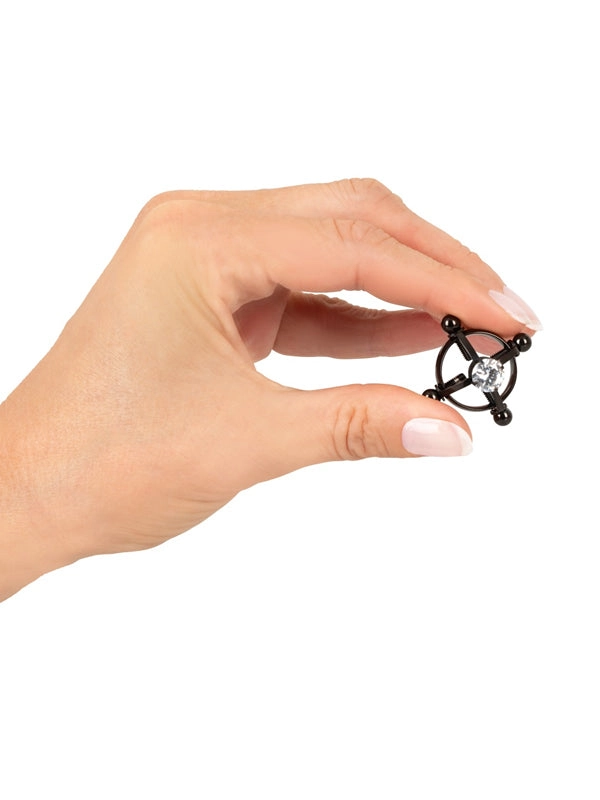 Bad Kitty Shiny Star Stainless Steel Nipple Clamps