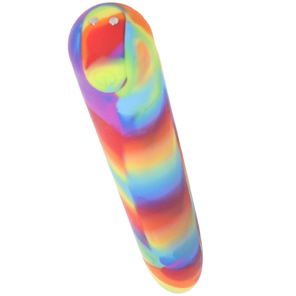 Bang! Rainbow Silicone Slim Vibe