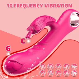 Butterfly Vibrator Dual Motors 10 Frequency Vibration