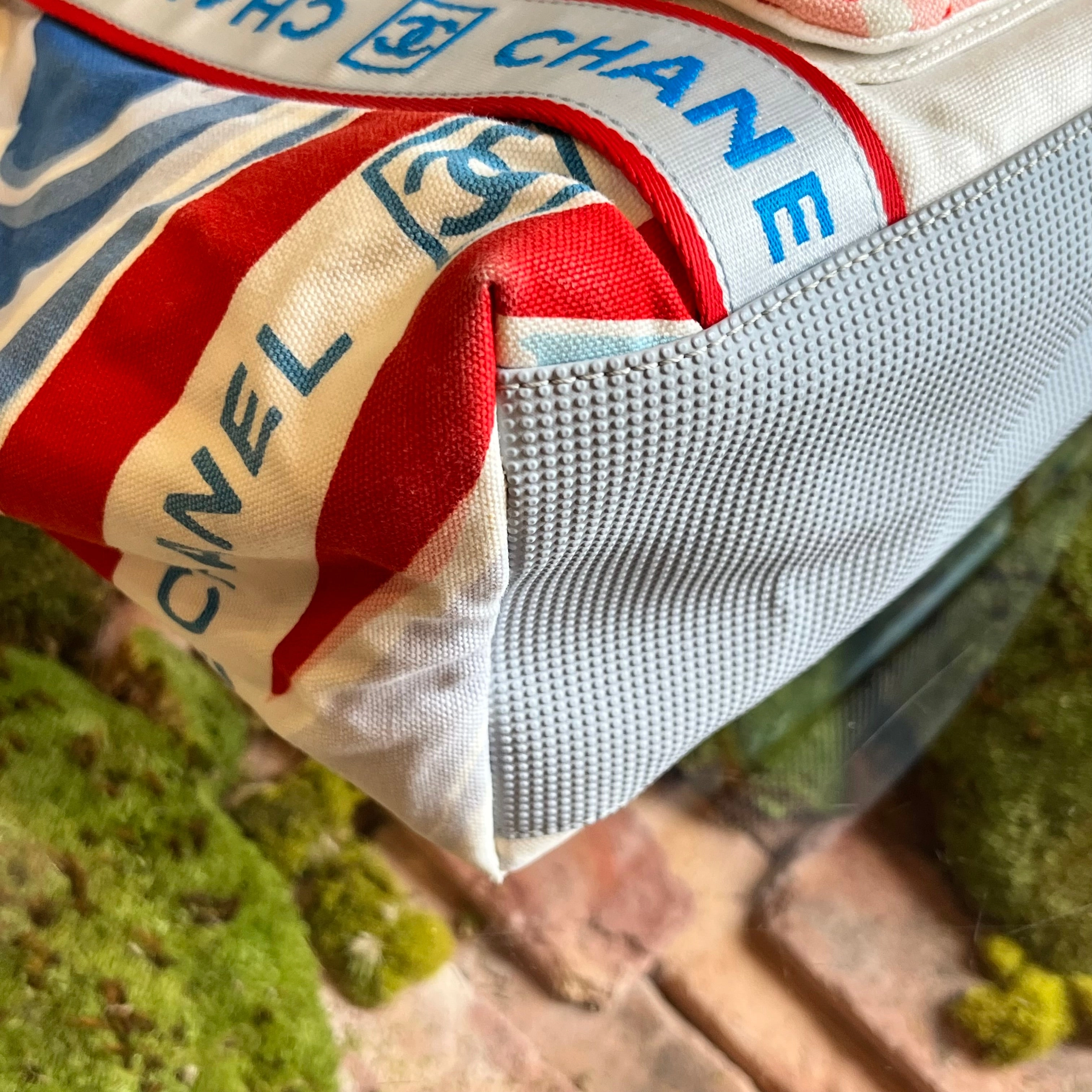 CHANEL Multicolor Sport Line Canvas Surf Mini Tote