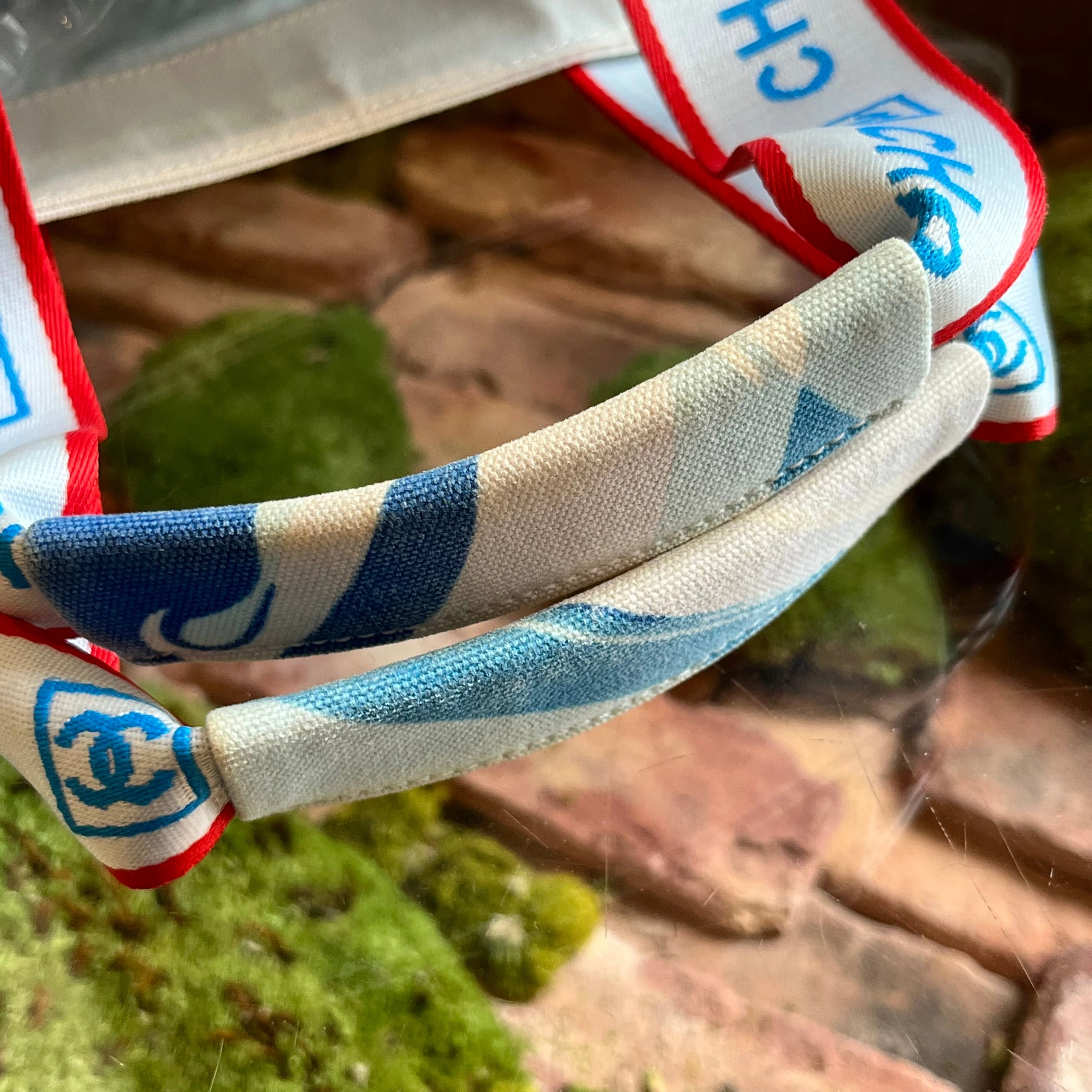 CHANEL Multicolor Sport Line Canvas Surf Mini Tote