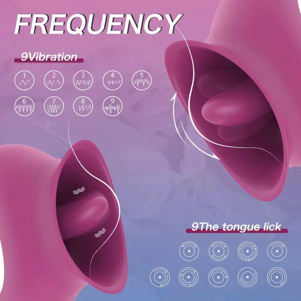 Cleopatra Vibrator Tongue Licking Vibrator
