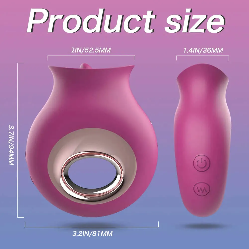 Cleopatra Vibrator Tongue Licking Vibrator