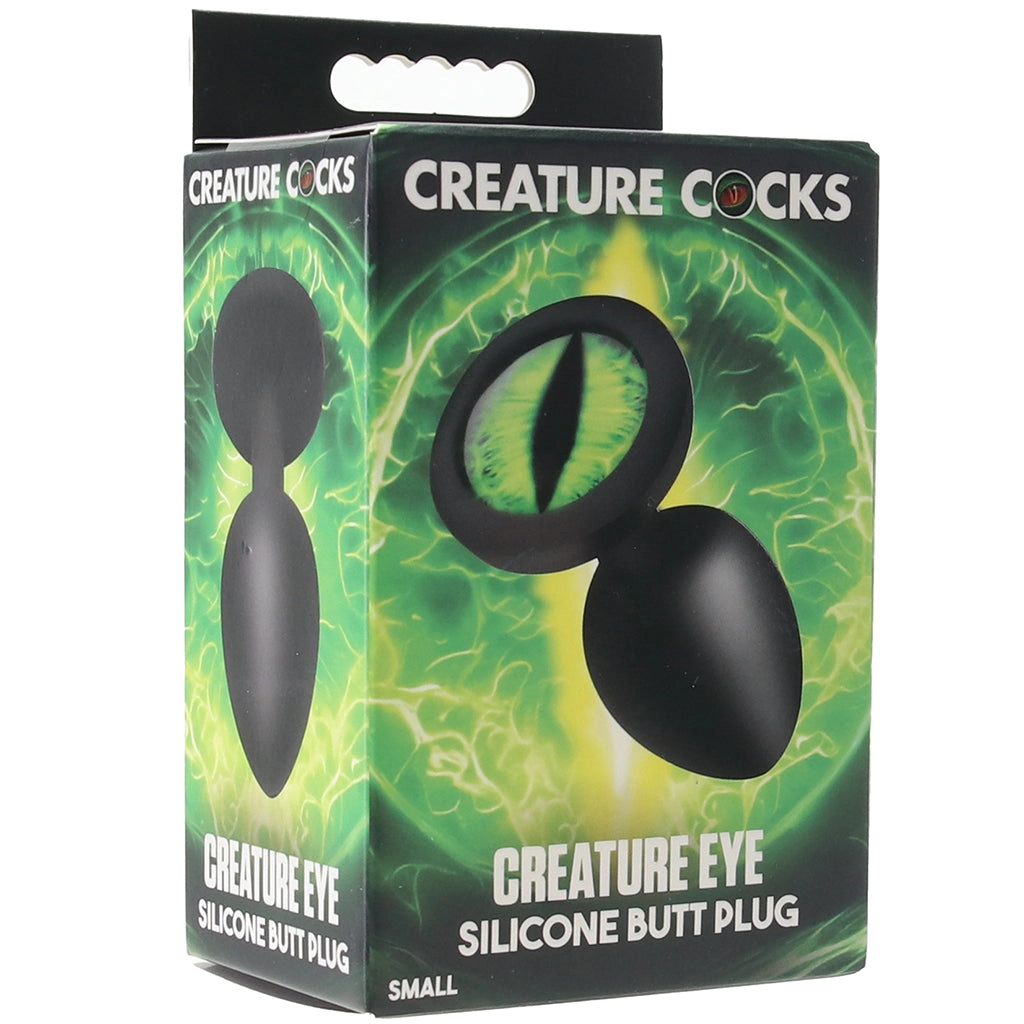 Creature Cocks Creature Eye Silicone Butt Plug in Small