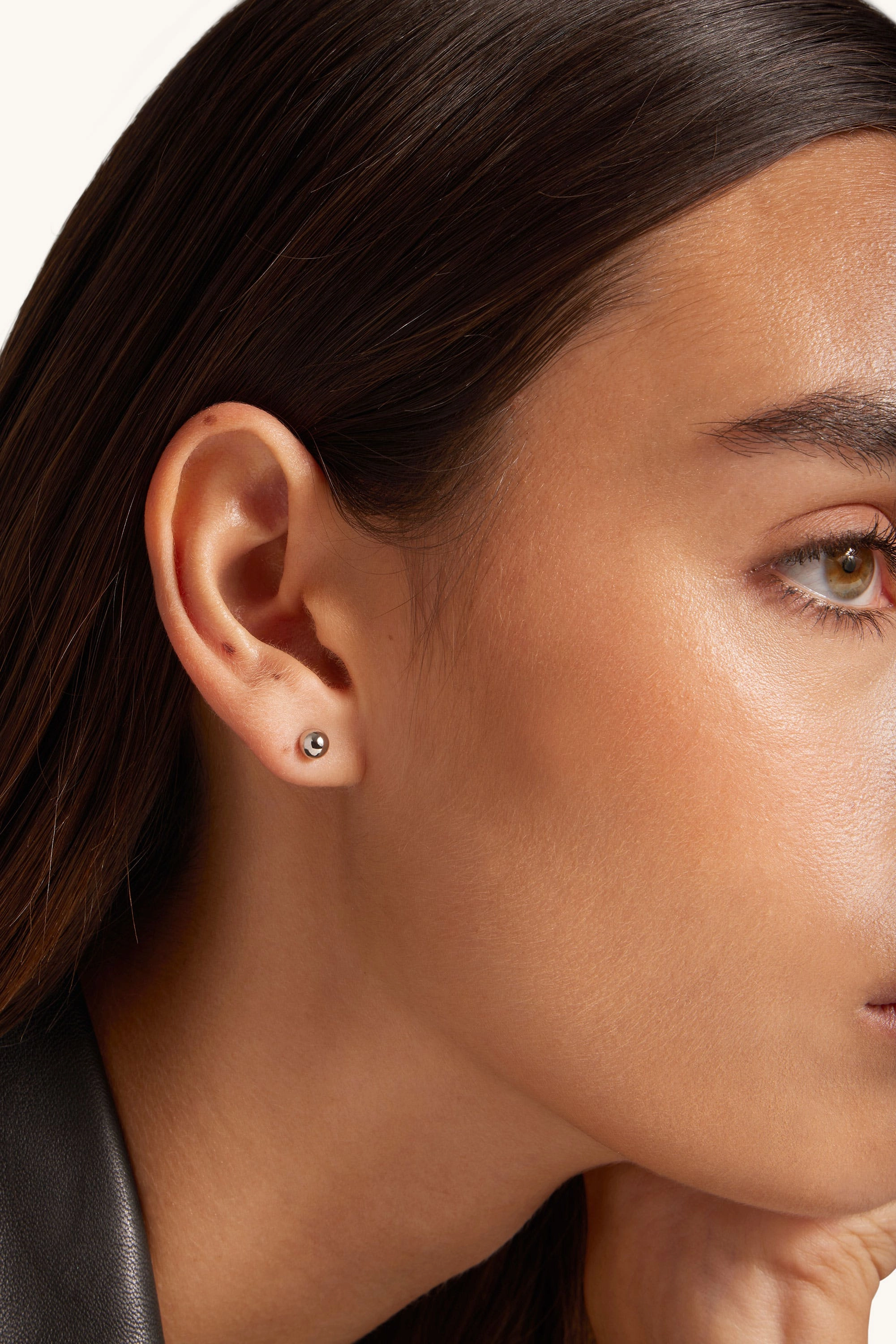 Crystal Music Drop Earrings - Silver