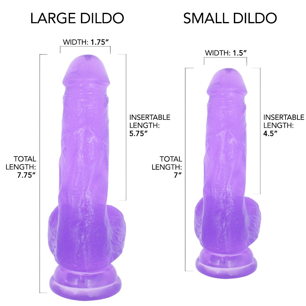 Crystal Suction Cup Dildo