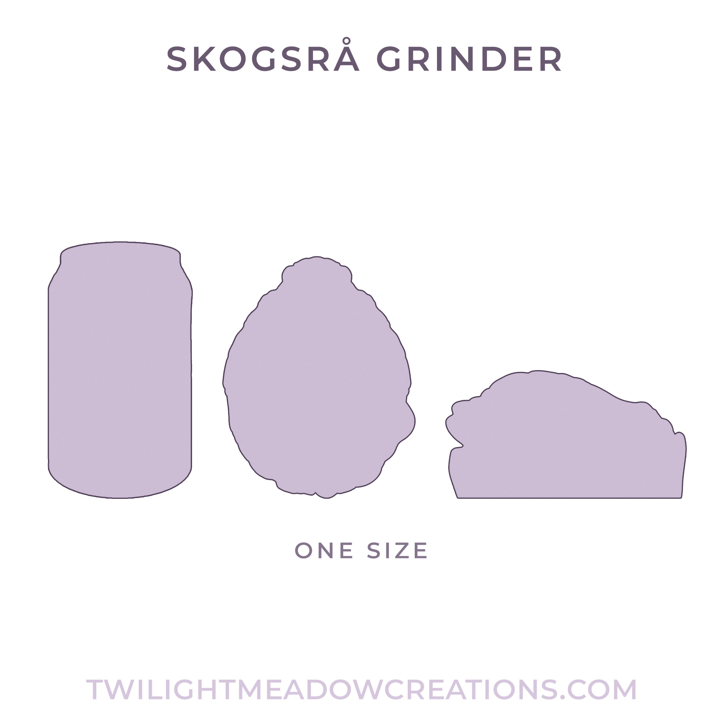Crystalline Skogsrå Grinder SOLID (Firmness: Medium*)