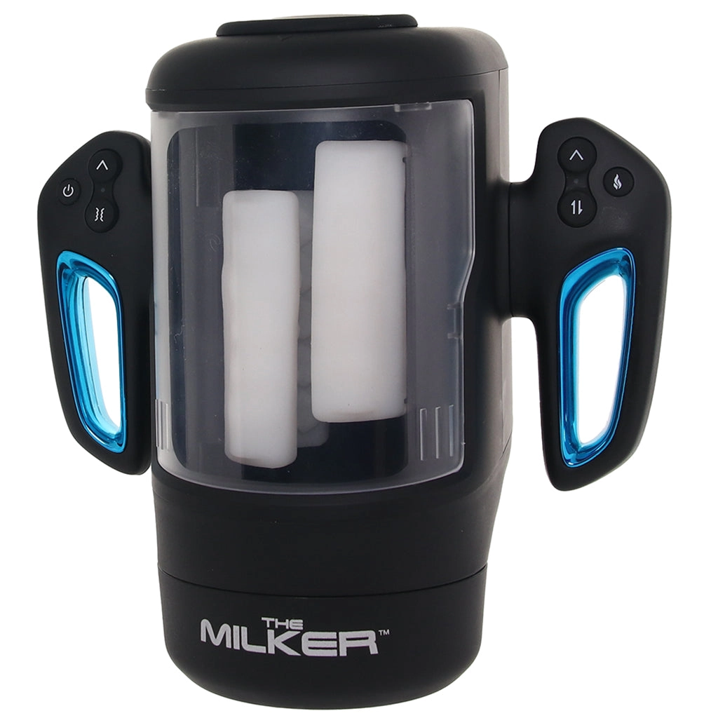 Cyber Milker Stroking & Vibrating Masturbator