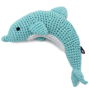 Dogo Pet Fashions DGO Pawer Squeaky Toy Dolphin Dog Toys