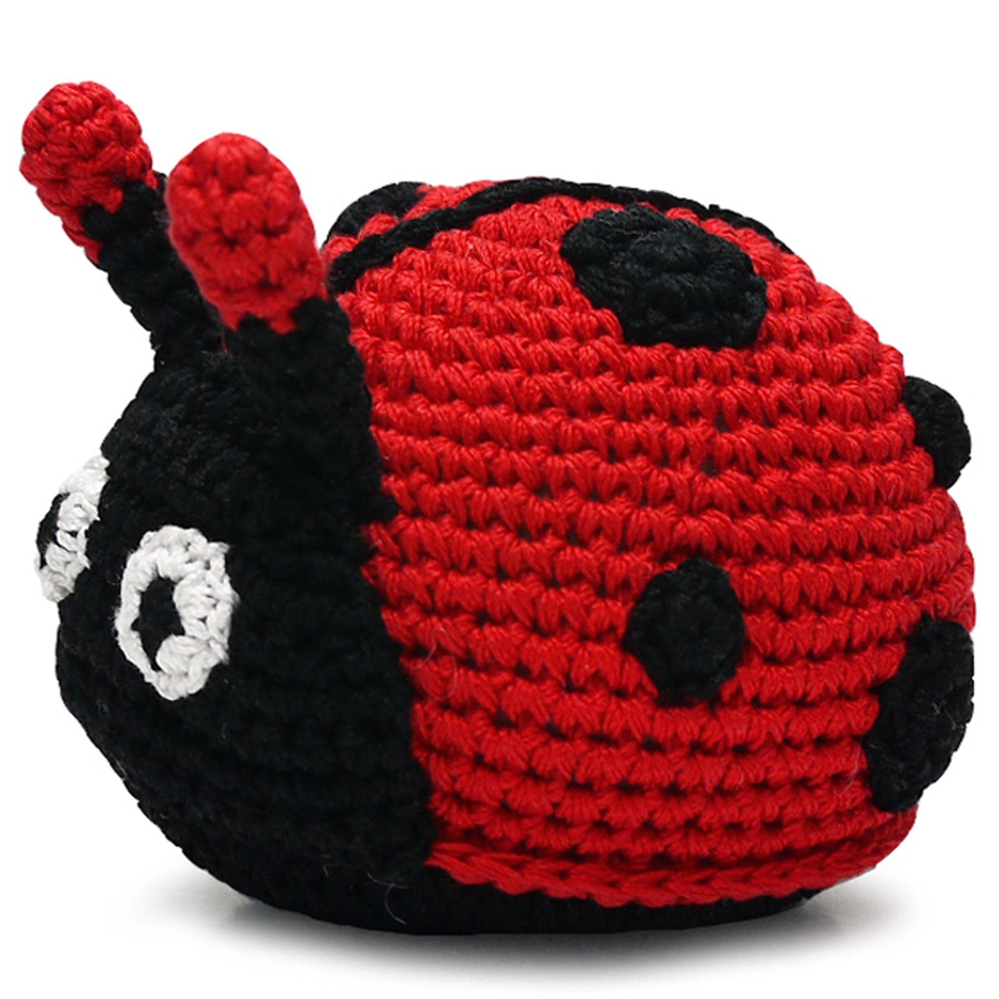 Dogo Pet Fashions Pawer Squeaky Toy Ladybug Dog Toys