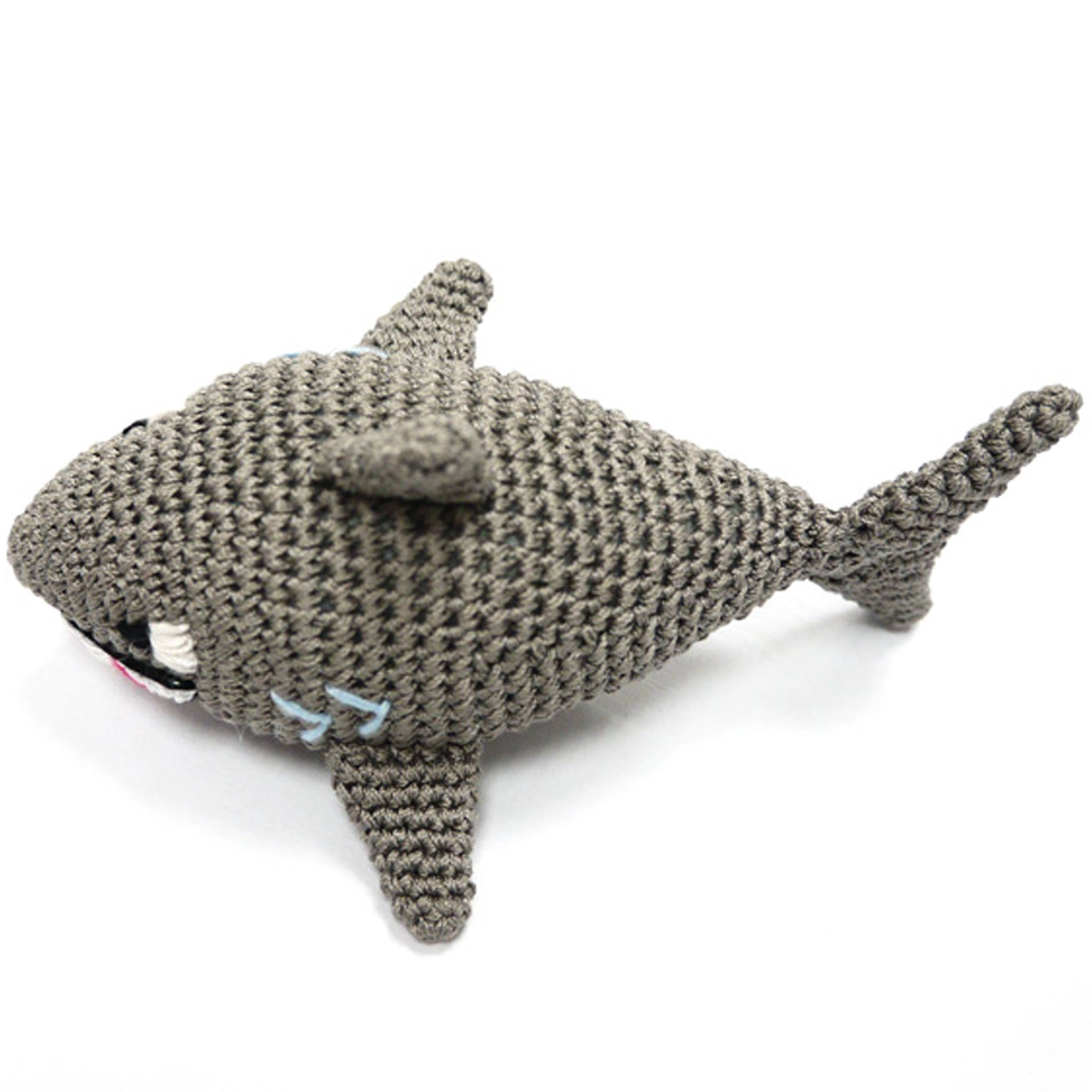 Dogo Pet Fashions Pawer Squeaky Toy Shark Dog Toys