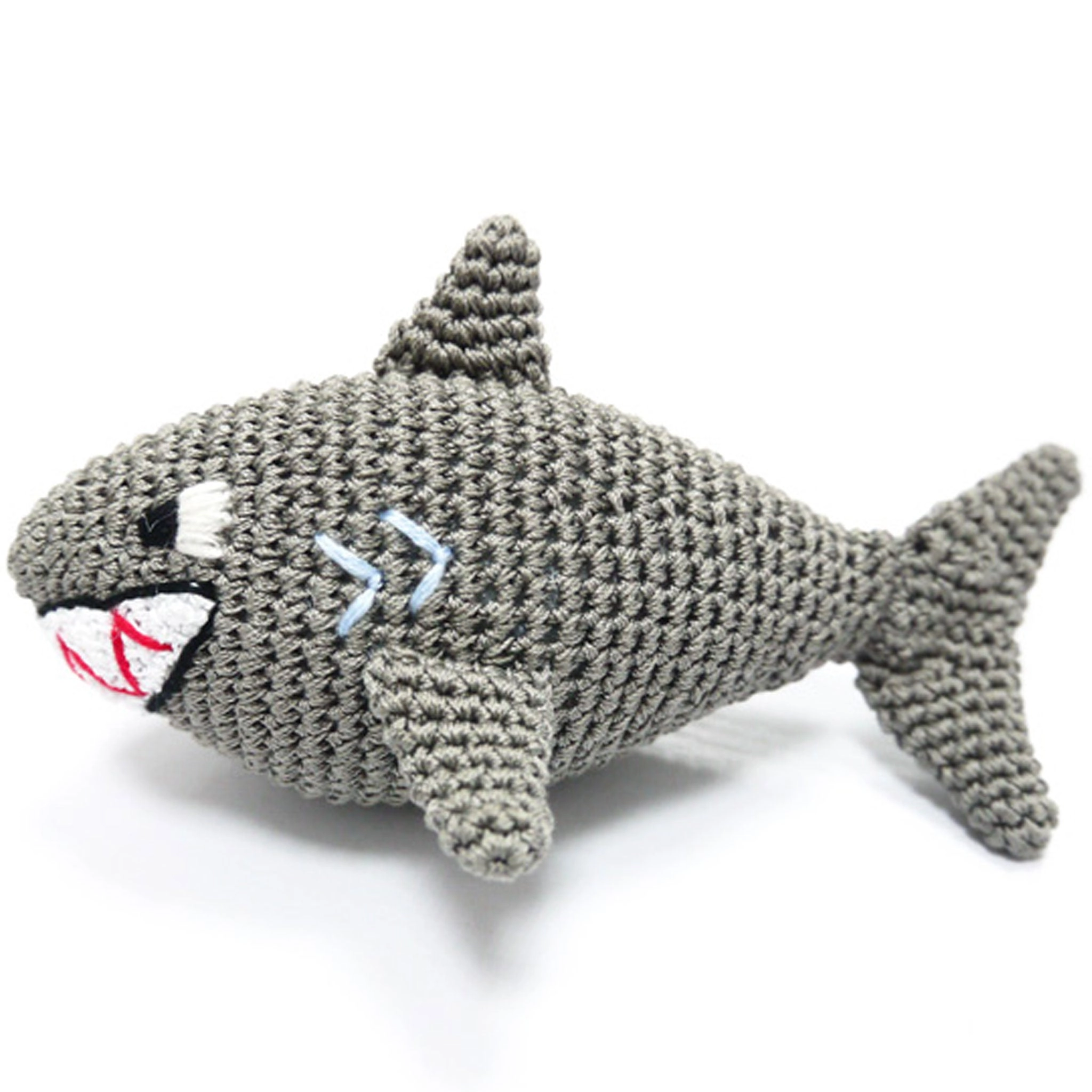 Dogo Pet Fashions Pawer Squeaky Toy Shark Dog Toys