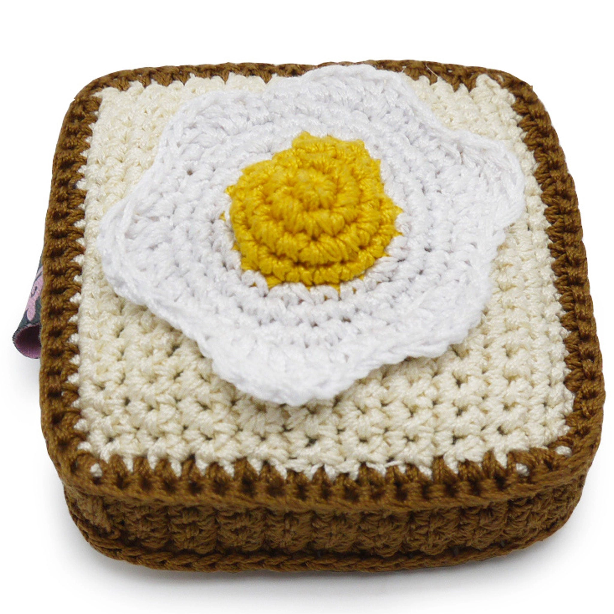 Dogo Pet Fashions Toast & Egg Dog Toy