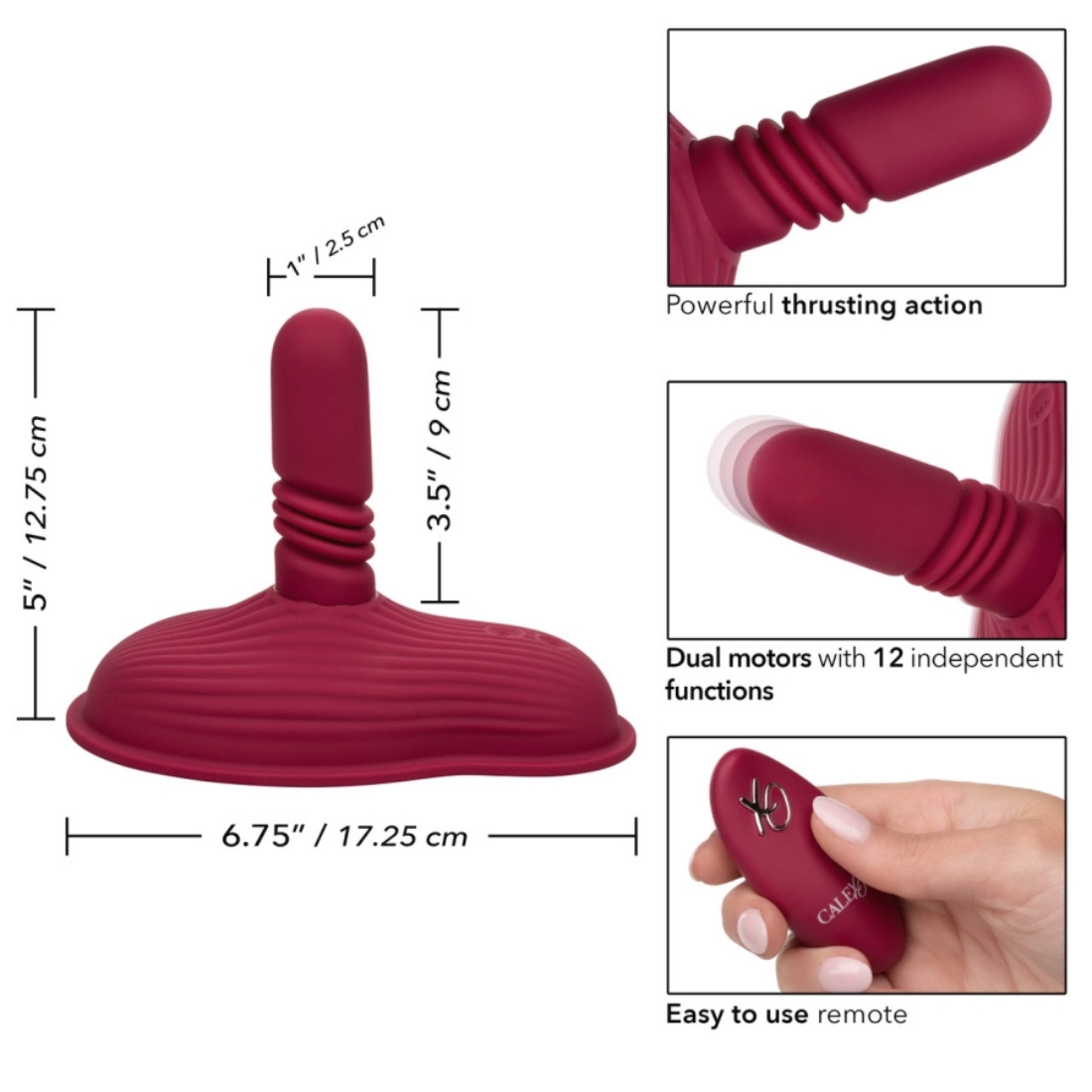 Dual Rider Remote Control Thrust and Grind Pad