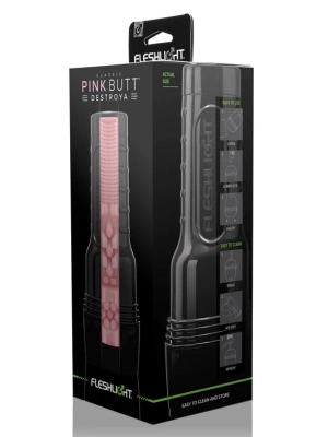 Fleshlight Pink Lady Anus - Destroya Texture