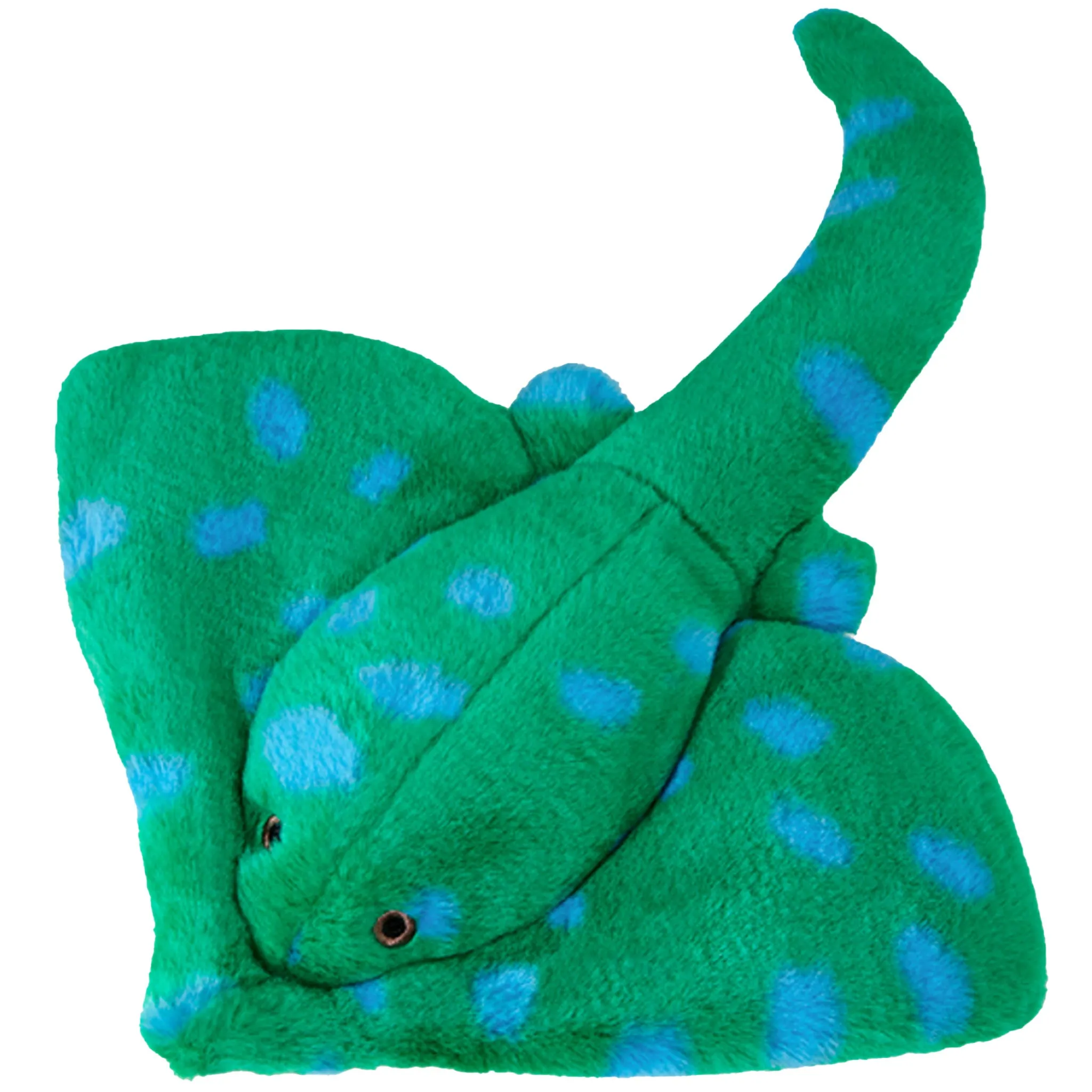 Fluff & Tuff Gordon Stingray Blue & Green Dog Toys