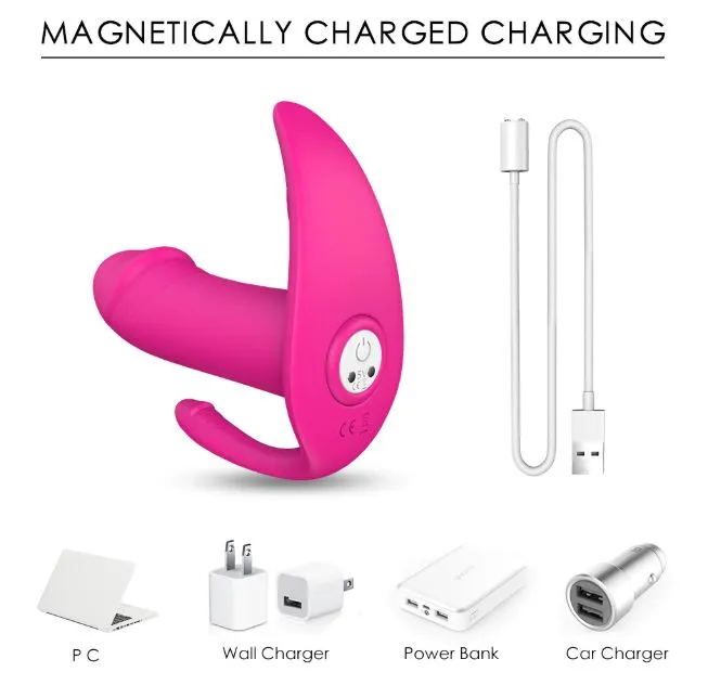 FLXUR Triple Action Remote Vibrating Dildo
