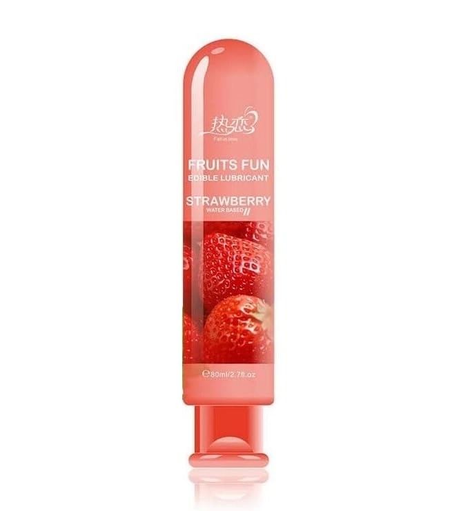 Fruits Fun Edible Lubricant for Men & Women | Water Based Fruit-flavored lube