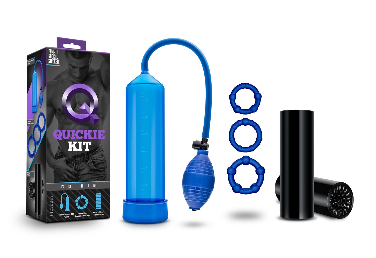 Go Big Adventure Kit: Pump, Rings, and Sleeve Fun!