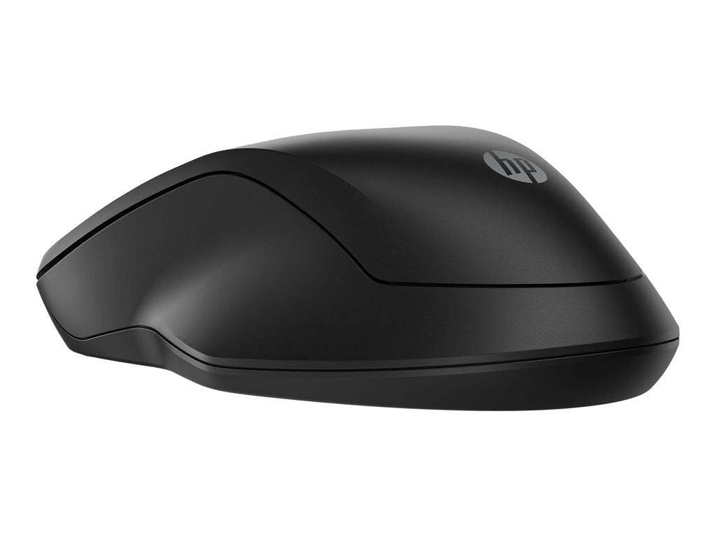 HP 255 - Mouse - optical - 3 buttons - wireless - 2.4 GHz, Bluetooth 5.0 - black 8R3U1AA#ABA