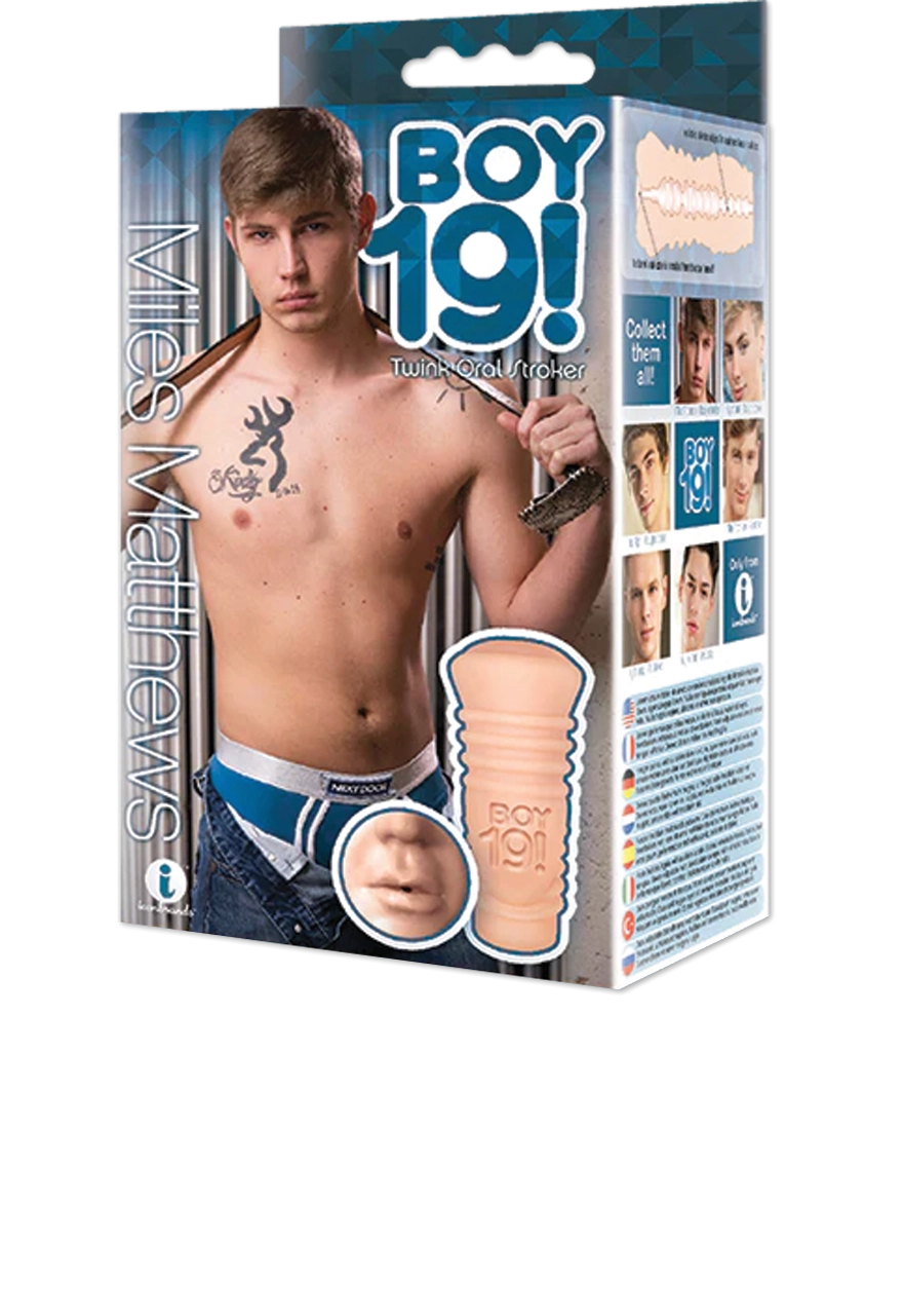 Icon Brands - Boy 19! Miles Matthews Male Masturbator