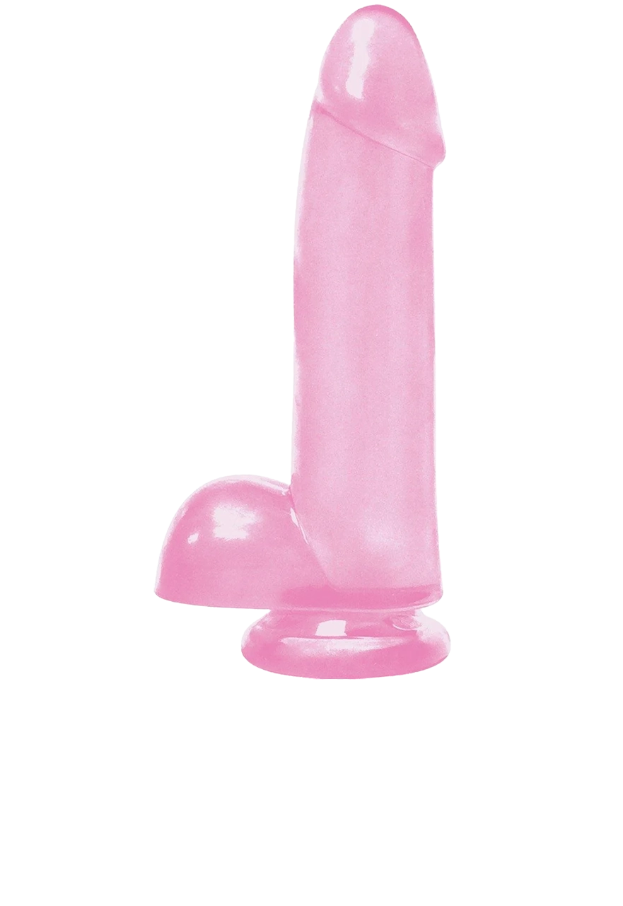 Icon Brands - The 9's - Diclets 7 Inch Suction Cup Jelly TPR Dildo