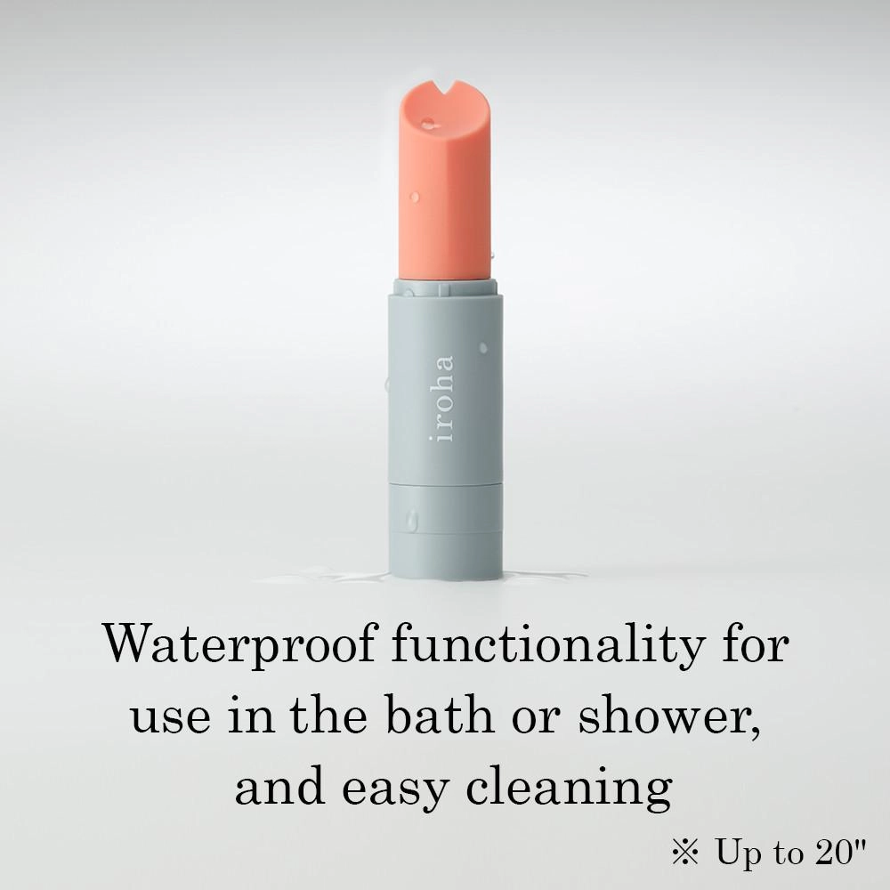 iroha stick - coral × gray