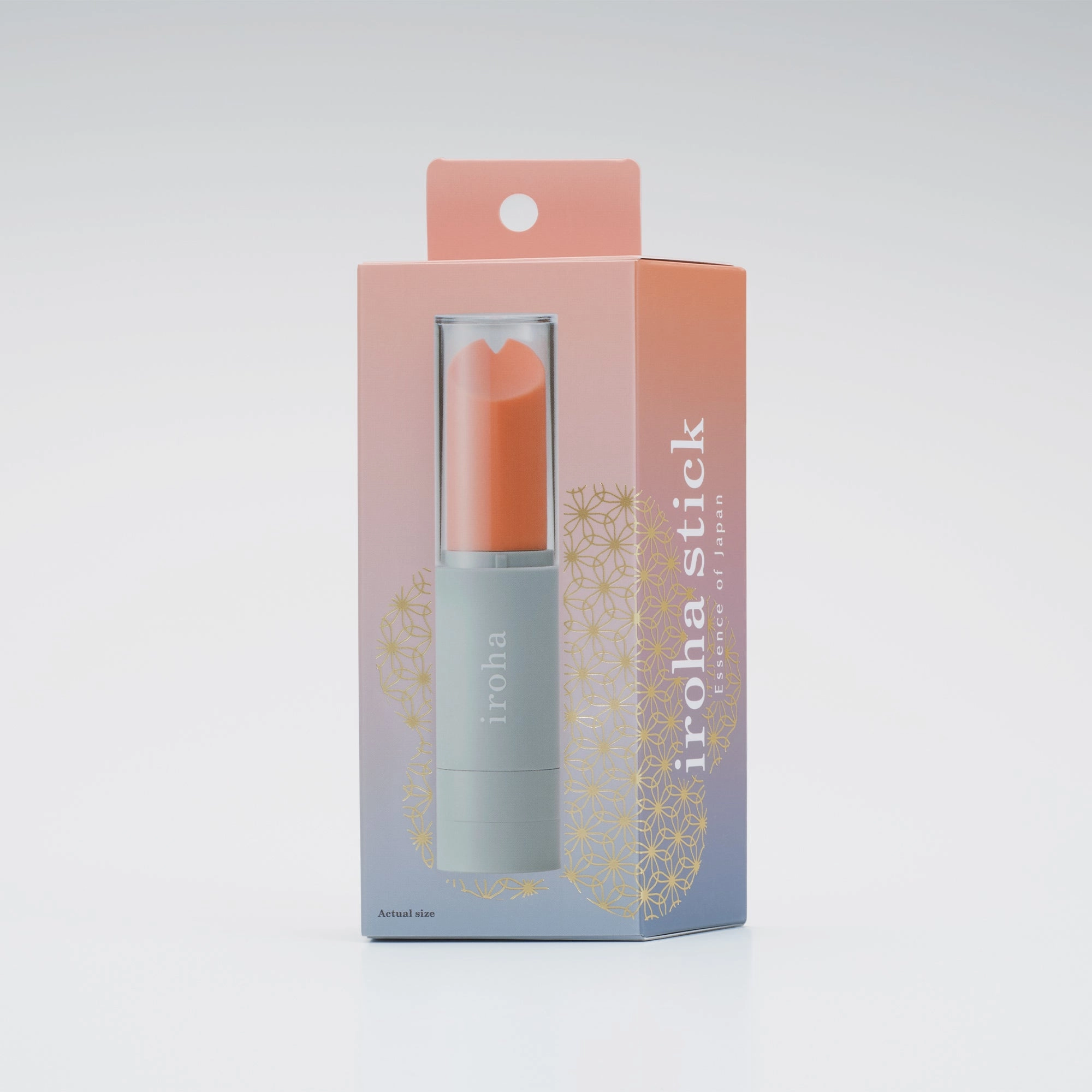 iroha stick - coral × gray