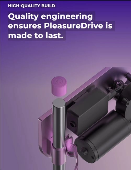 Kiiroo Pleasure Drive Sex Machine - Pink