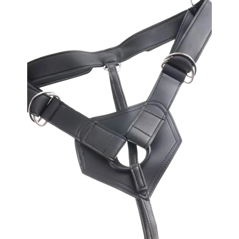 King Cock Strap-on Harness With 7 Cock - Tan