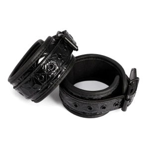 Kinky Play Ankle Cuffs - Black