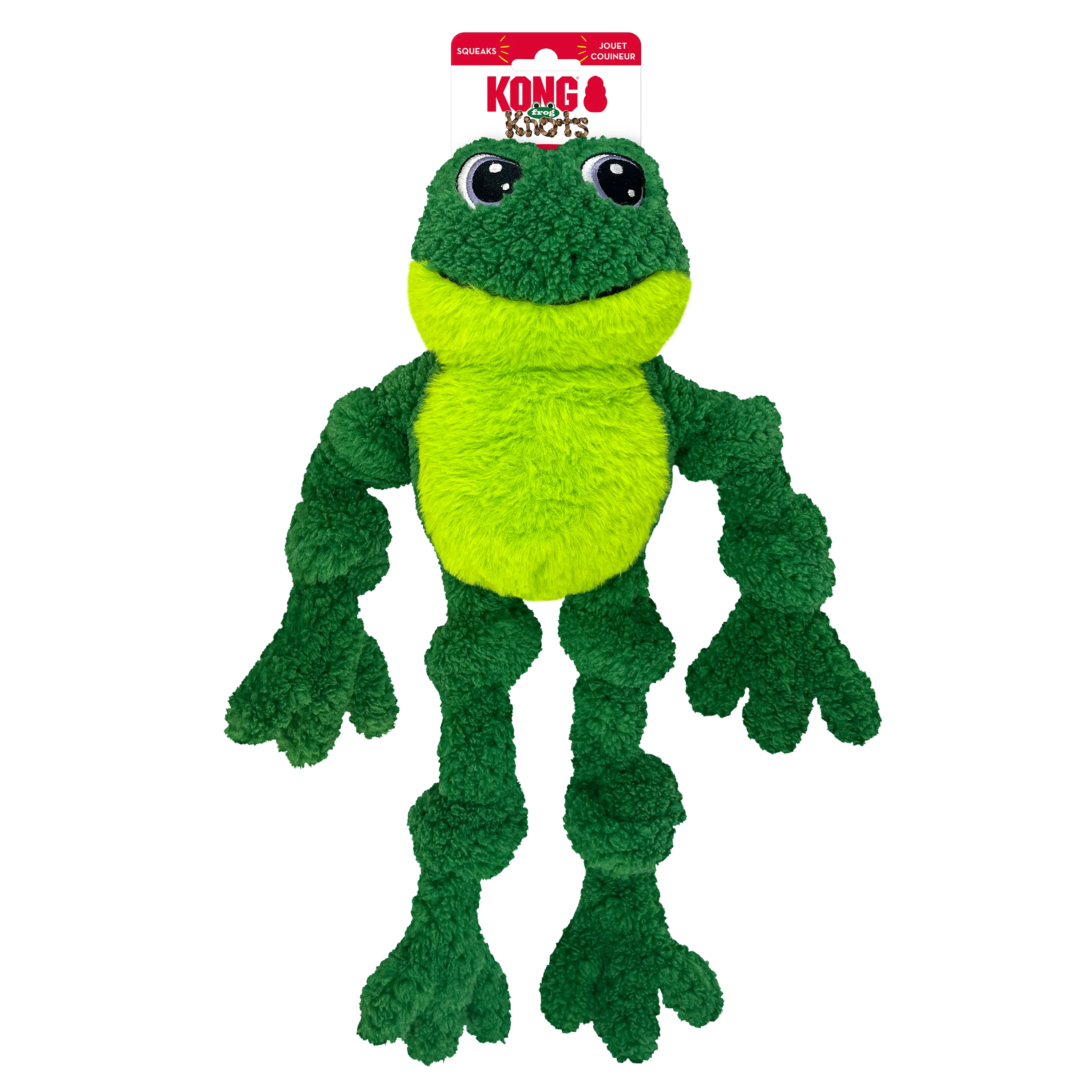 KONG Knots Frog Assorted Dog Toy