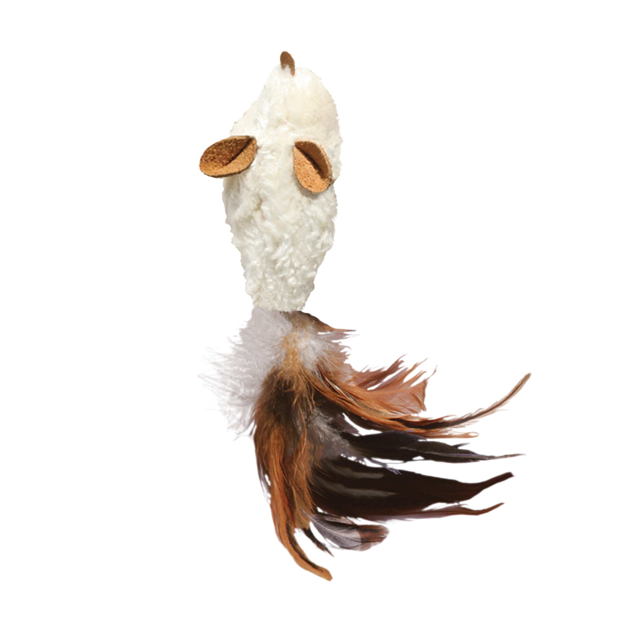 KONG Refillables Feather Mouse Cat Toy