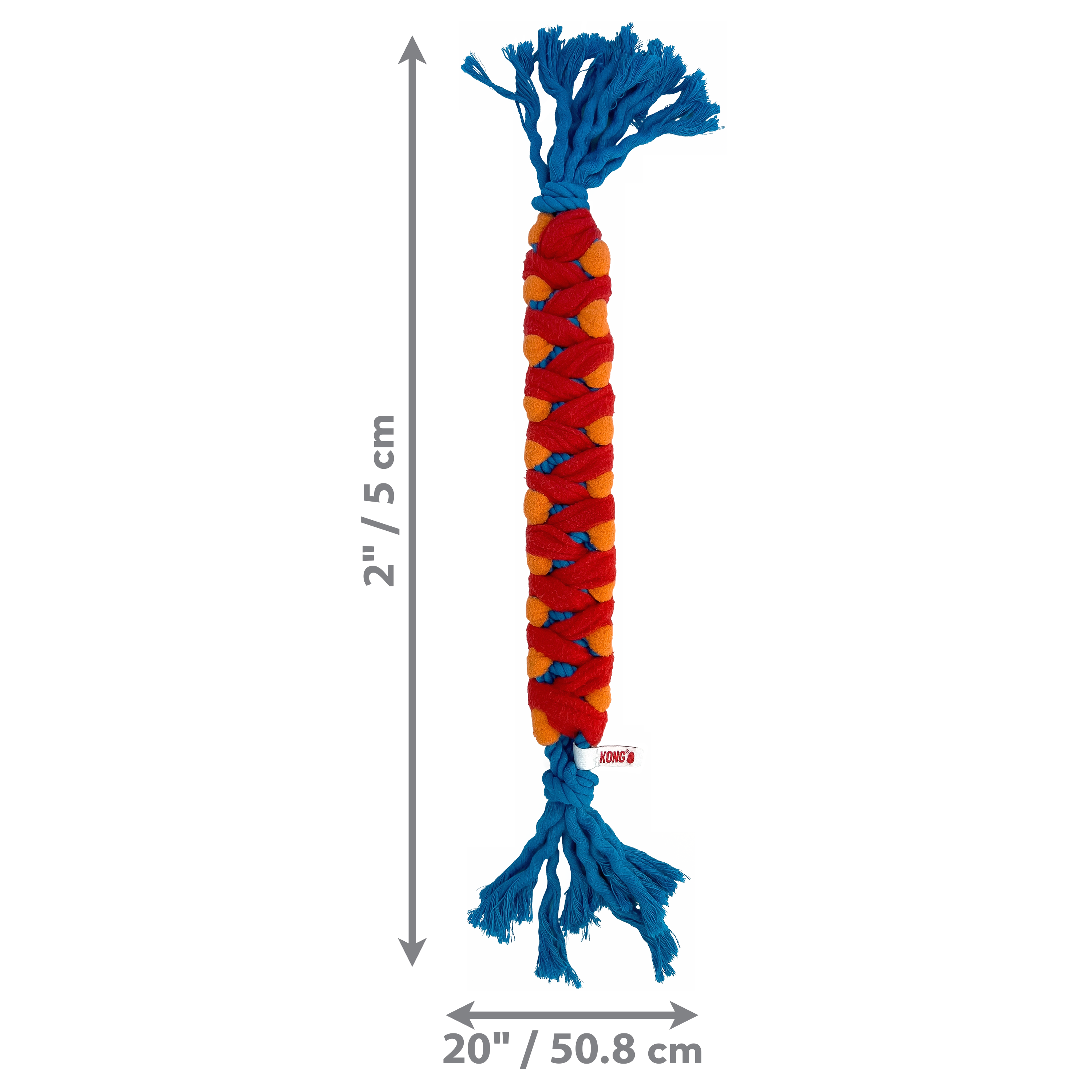 KONG Rope Rally Stick Dog Toy