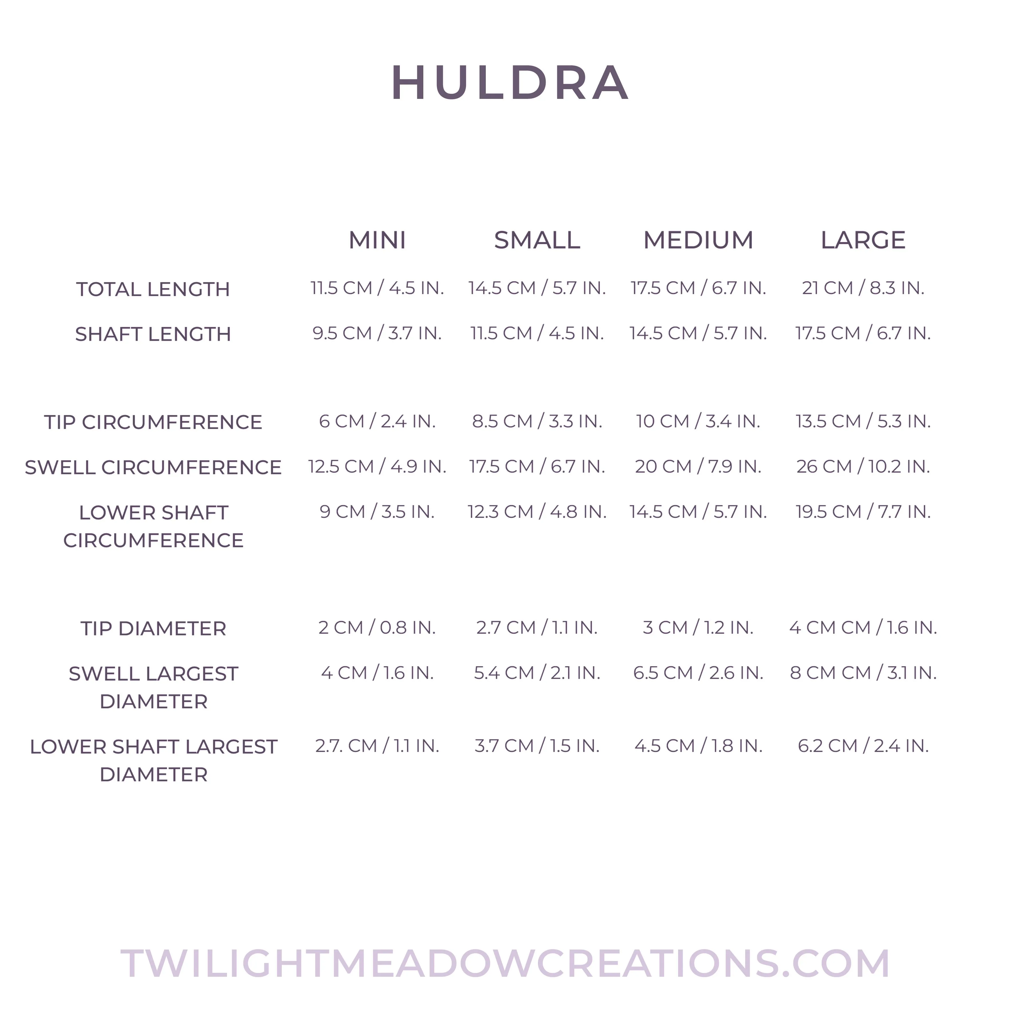 Large Huldra (Firmness: Soft)
