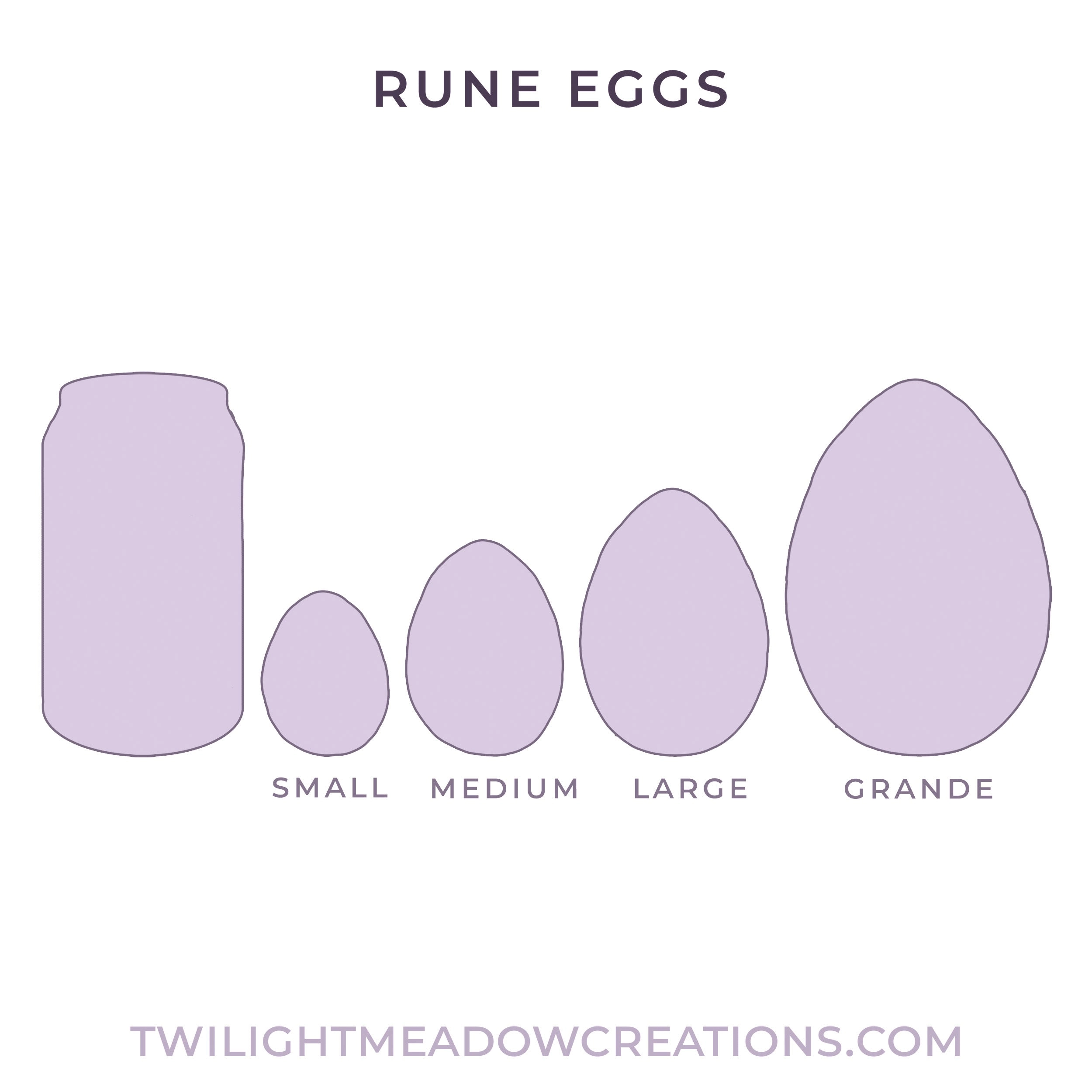 Large Rune Egg (Firmness: Soft)