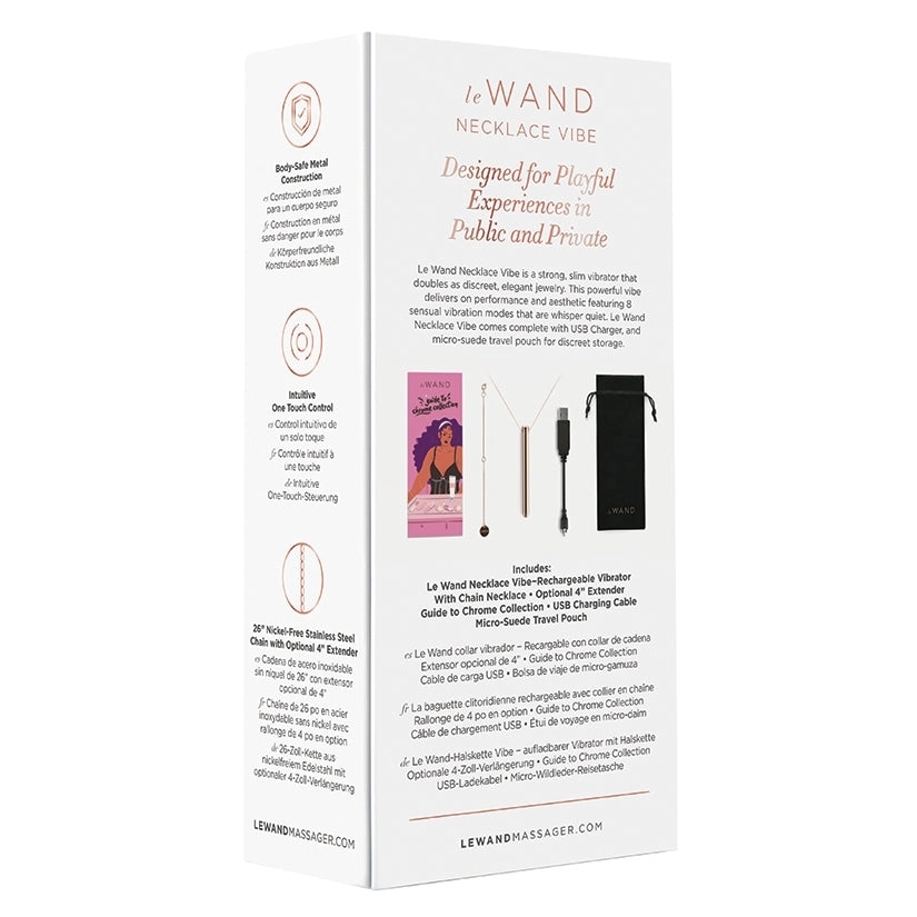 Le Wand Necklace Vibe-Rose Gold