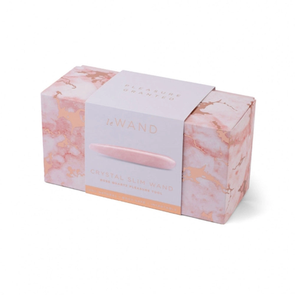 Le Wand Rose Quartz Crystal Slim Wand